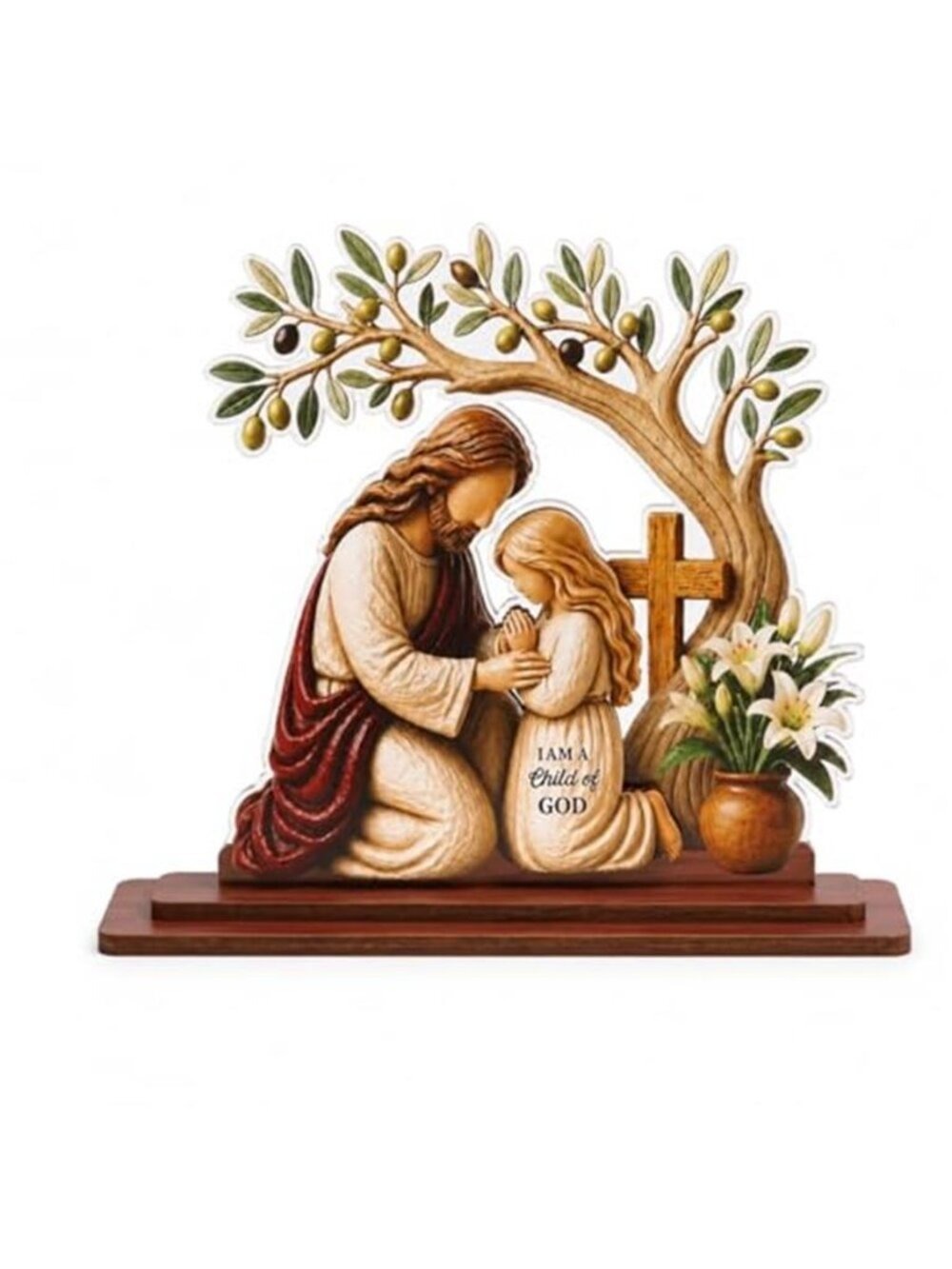 ✝️ Child of God Wooden Acrylic Plaque Christian Gifts Women Girls Daughter Bible